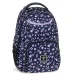 Ars Una: Navy Bloom AU-6 Schultasche, Rucksack 34 x 45 x 26 cm