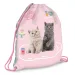 Ars Una: Niedliche Tiere Teeparty Katzen-Turnbeutel, Sportbeutel 32 x 42 cm