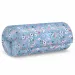 Ars Una: Pearl Blossom Blue Blumen Rollmäppchen 20x9x9cm