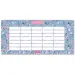 Ars Una: Pearl Blossom Blue blumiges beidseitiges Stundenplan