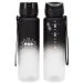 Ars Una: Schwarz-weiße BPA-freie Motivationsflasche 1000ml