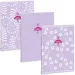 Ars Una: Soft Touch Purple Spring extra geheftetes kariertes Heft A/4