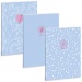 Ars Una: Soft Touch Skyblue Spring extra Heft mit Klammerbindung, kariert, A4
