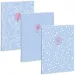 Ars Una: Soft Touch Skyblue Spring extra Heft mit Klammerbindung, liniert, A4