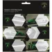 Ars Una: Grünes Lamborghini-Muster verpacktes Heftetikett 3x6 Stück