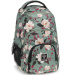 Ars Una: blumengrüner Schulrucksack AU-2 32 x 46 x 22 cm