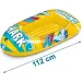 Aufblasbares Boot mit Haifischmuster 112cm - Mondo Toys