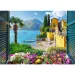 Aussicht auf den Comer See 1000-teiliges Puzzle – Trefl