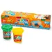 Baby Knetset 4x150g Knete - Carioca