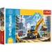 Baggerlader-Traktor 60-teiliges Puzzle - Trefl