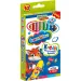 Bambino: Jumbo Buntstifte 10er-Set mit Anspitzer