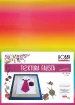 Bambino: Regenbogenfarbener gelber Dekor 3D-Wellpappe B4 25x35cm