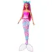 Barbie® Fairytale: Verwandlung Meerjungfrau Puppe 2023 mit Zubehör - Mattel