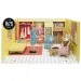 Barbie 75. Jubiläums-Retro-Traumhaus mit Puppe und Zubehör - Mattel