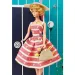 Barbie 75. Jubiläums-Retro-Traumhaus mit Puppe und Zubehör - Mattel