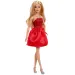 Barbie: 80. Jubiläums-Festpuppe im rubinroten Kleid – Mattel