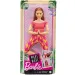 Barbie: Bewegliche Yoga-Puppe mit roten Haaren und rotem Oberteil - Mattel