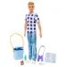 Barbie: Camping Ken Puppe mit Zubehör in kariertem Hemd - Mattel