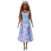 Barbie Dreamtopia: Prinzessinnenpuppe im blau-lila Schmetterlingskleid - Mattel