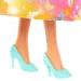 Barbie Dreamtopia: Prinzessinnenpuppe im gelb-rosa Schmetterlingskleid - Mattel