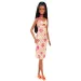 Barbie: Fashionista stilvolle Puppe im karierten, geblümten Kleid - Mattel
