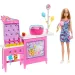 Barbie Geheimnisse: Stranddetektivinnen – Zuckerwattestand Spielset mit Puppe – Mattel