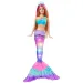 Barbie Glitzer-Regenbogen-Meerjungfrau Puppe - Mattel
