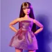 Barbie: Pastell Kollektion - In rosa Kleid - Mattel