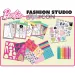 Barbie Style Icon Mal- und Anziehset – Lisciani