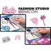 Barbie Style Icon Mal- und Anziehset – Lisciani