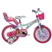 Barbie pink-weißes Kinderfahrrad in Größe 16 – Dino Bikes Fahrrad