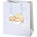 Bärchen-blau normale Geschenktasche 11x15x6cm