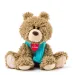 Bariboo zotteliger Plüsch-Teddybär mit Schal, 25 cm - Lumpin