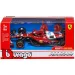 Bburago: Ferrari SF-25 F1-Rennwagen Metall-Modellauto 1:43 (Charles Leclerc Nr. 16) Bild 1