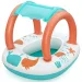 Bestway: Baby-Boot mit Wal-Motiv und Sonnendach 84 x 67 cm Bild 1