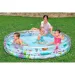 Bestway: Transparenter Dreiring-Pool mit Wasserwelt‑Motiv, 183 x 33 cm Bild 3