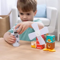 Blockables: Bauernhof-Freunde Holzbaukasten - Melissa & Doug Bild 3