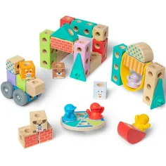 Blockables: Städtisches Baum-Bauspielzeug - Melissa & Doug Bild 3