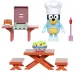Bluey: Garten-BBQ-Party-Spielset mit Bandit-Figur
