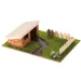 Brick Trick Wir bauen aus Ziegeln: Stall-Bauset - Trefl