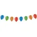 Bunte Luftballon-Girlande 200cm