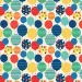 Buntes Geschenkpapier mit Luftballons, 100x70 cm