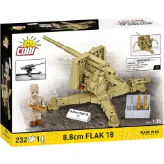 COBI: 8,8-cm-Flak 18 aus dem Zweiten Weltkrieg – Bausatz (3141) Bild 5