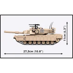 COBI: Armed Forces M1A2 Abrams Bausatz (2632) Bild 4