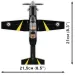 COBI: Beechcraft T-6 Texan II schwarzes Bauset (26626)