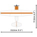COBI: Cessna 172 Skyhawk Bausatz orange-weiß (26623)