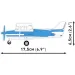 COBI: Cessna 172 Skyhawk weiß-blau Bausatz (26622)