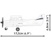 COBI: Cessna 172 Skyhawk weißes Konstruktionsspielzeug (26620)