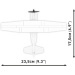 COBI: Cessna 172 Skyhawk weißes Konstruktionsspielzeug (26620)