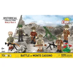 COBI: Figuren-Set „Schlacht von Monte Cassino“ – Zweiter Weltkrieg (2063) Bild 1